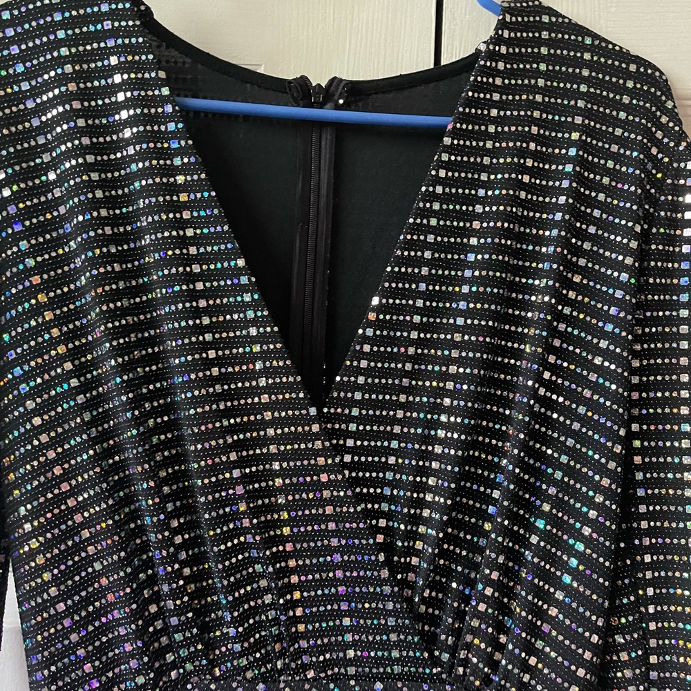 Evening gown with high slit. Worn once.